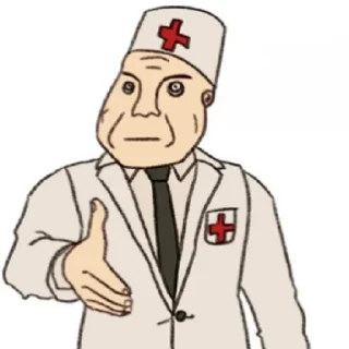 👨‍⚕ emoji Стикеры от гигачада Telegram sticker 8 of 61