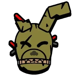 😄 emoji FNAF 3 Telegram sticker 10 of 15