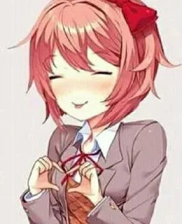 ❤ emoji DDLCSHIT😨 :: @MixaCute🥰 Telegram sticker 23 of 118