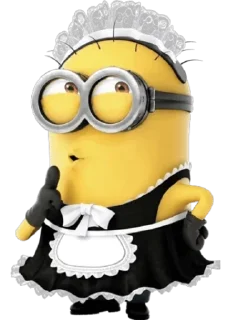 🤫 emoji minions Telegram sticker 5 of 56