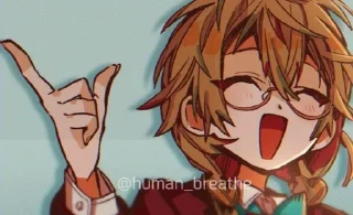🤗 emoji Сидзима мей в цвете Telegram sticker 14 of 69