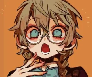 😧 emoji Сидзима мей в цвете Telegram sticker 7 of 69