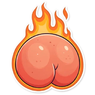 😡 emoji ЖОПКИ @TARMATARM Telegram sticker 7 of 32