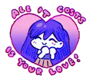 🫶 emoji ☆ﾟ. 🎹 Marie! *･｡ﾟ Telegram sticker 22 of 23
