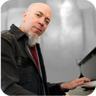 🎸 emoji 🎹 JORDAN RUDESS BEST 🎹 Telegram sticker 16 of 50