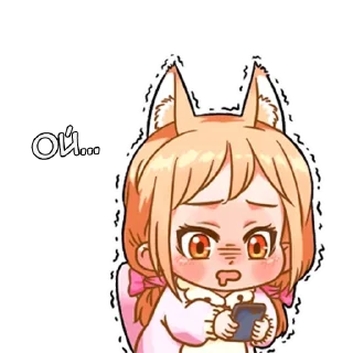 🤭 emoji Кэт-тян - @tg_sticks Telegram sticker 20 of 34