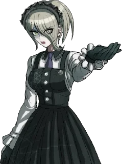 😑 emoji ~ kirumi tojo by @wanna_s_l_e_e_p ~ Telegram sticker 24 of 120