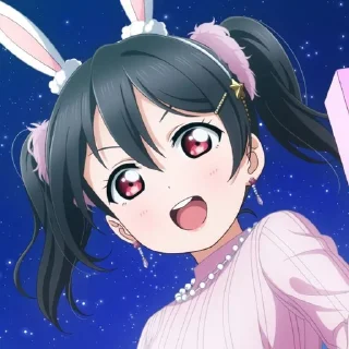 🎀 emoji Nico Yazawa @kiwiys Telegram sticker 6 of 120