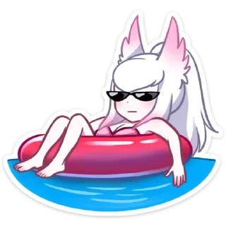 🛟 emoji Мари и Хидэ; @stickersvk18 + @yooshi69 Telegram sticker 6 of 57