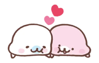 💕 emoji Mamegoma @kiwiys Telegram sticker 24 of 80