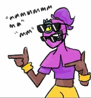 🔮 emoji 50 Оттенков госпожи Тары Telegram sticker 9 of 46