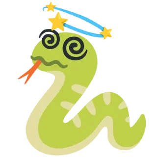 🌟 emoji Pack3 :: Snake Telegram sticker 15 of 50