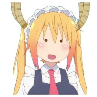😧 emoji Дракон горничная2/nadlomiasheen Telegram sticker 18 of 28