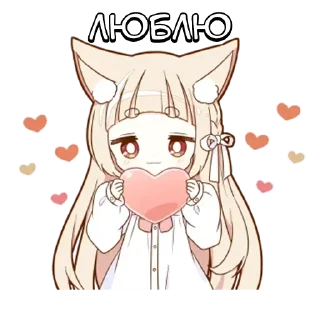 Sticker from Милашка-тян - @tg_sticks