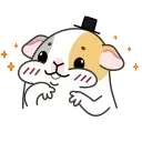 ☺️ emoji Морская свинка @TgSticker Telegram sticker 1 of 20
