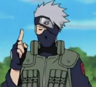 🤓 emoji Kakashi Telegram sticker 4 of 58