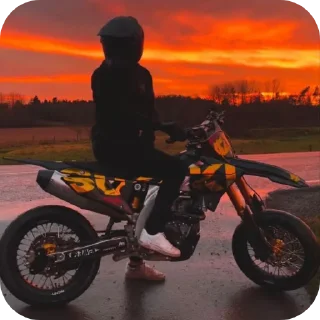 🏍 emoji Kayo  125 Telegram sticker 20 of 40