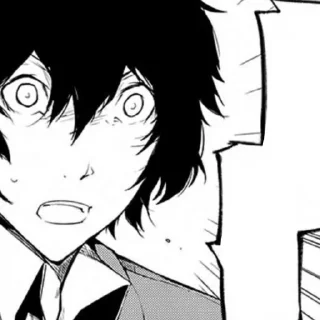 🌟 emoji Dazai Osamy. Telegram sticker 21 of 100