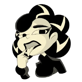 🤮 emoji Эмили Telegram sticker 7 of 38