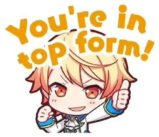 👍 emoji штампы с Тсукасой!!♡-@bandoristiker Telegram sticker 10 of 20