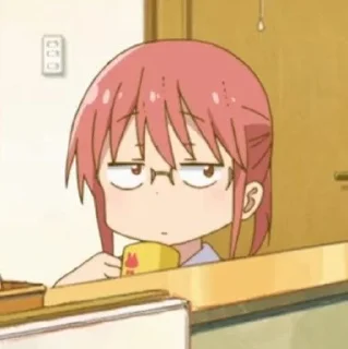 😒 emoji Kobayashi icon! Telegram sticker 4 of 56