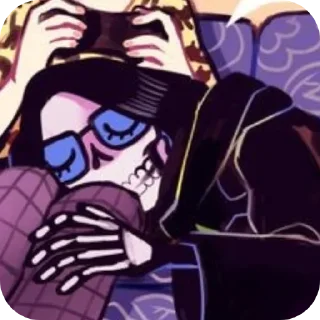 🤭 emoji 𝛾𝔬𝔲𝔯 𝔣𝔞𝔱𝔥𝔢𝔯 Telegram sticker 7 of 10