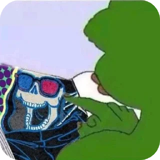 💀 emoji 𝛾𝔬𝔲𝔯 𝔣𝔞𝔱𝔥𝔢𝔯 Telegram sticker 5 of 10