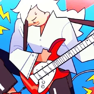🎸 emoji ☆Rᴏᴄᴋsᴛᴀr Cᴏᴏᴋiᴇ! @fdstickerss Telegram sticker 16 of 32