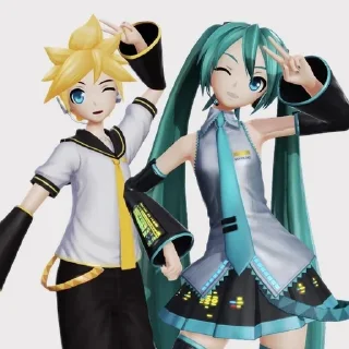 👥 emoji °•★Vocaloids Telegram sticker 7 of 20
