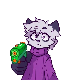 🔫 emoji Normal Dust Telegram sticker 18 of 97