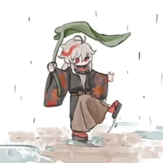 🌟 emoji Кадзуха Telegram sticker 23 of 27