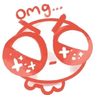 🌟 emoji я ебанулась Telegram sticker 24 of 120