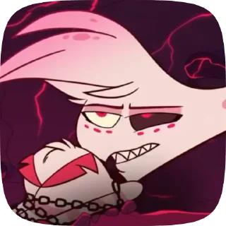 🤨 emoji Angel Dust PILOT「@MEDRESSlIght Telegram sticker 14 of 48