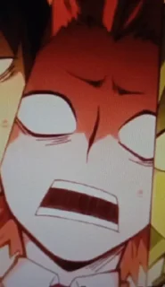 😱 emoji Киришима Эйджиро Telegram sticker 23 of 38