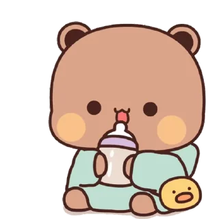 🍼 emoji Dudu & Bubu 8 @twix_bears Telegram sticker 21 of 120