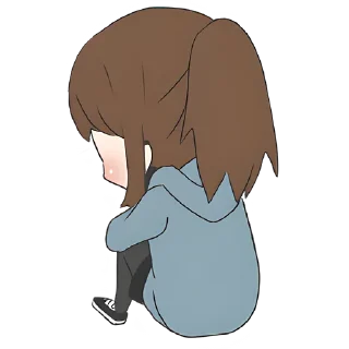 😒 emoji Хвостик-тян @nyasticks Telegram sticker 6 of 41