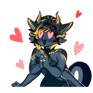 🥰 emoji Юми - @tg_sticks Telegram sticker 6 of 18
