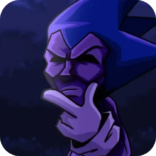 🤔 emoji Sonic horror Telegram sticker 3 of 97