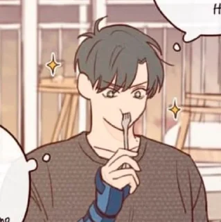 🤩 emoji Токкеби тоже нужен лес🌲 Telegram sticker 17 of 24