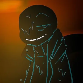 🤩 emoji Nightmare!sans underverse ♬ @Ruzi_heh Telegram sticker 1 of 64