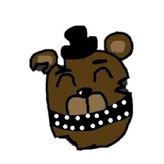 Sticker from Fnaf 2 @mynamebratvey