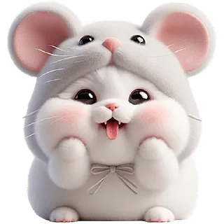 😛 emoji Мяу-мышь @Nyasticks Telegram sticker 21 of 42