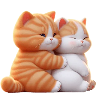 🥰 emoji Мяу-пара @Nyasticks Telegram sticker 19 of 41