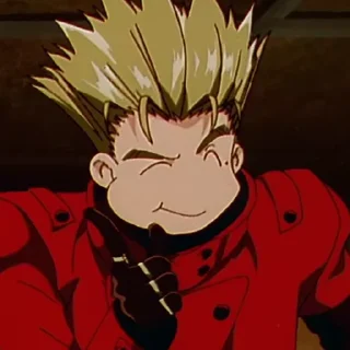 🥰 emoji trigun @kotSOAD Telegram sticker 15 of 30