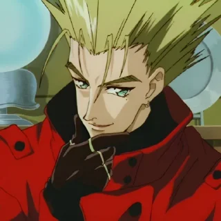 💥 emoji Trigun Vash | Вэш Ураган Telegram sticker 16 of 49