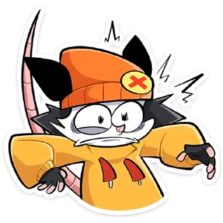 Sticker from Опоссум Чак от @TgSticker