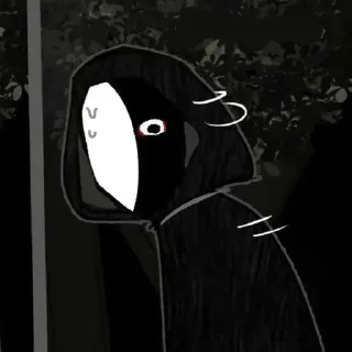 🌗 emoji ☾ ⋆*･ﾟ:La Luna Falsa⋆*･ﾟ*:･☾ Telegram sticker 20 of 93