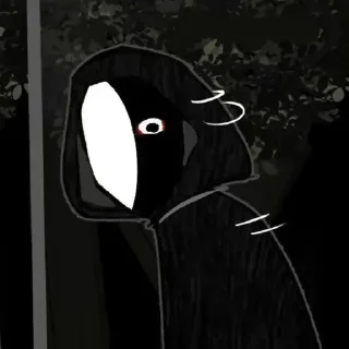 🌗 emoji ☾ ⋆*･ﾟ:La Luna Falsa⋆*･ﾟ*:･☾ Telegram sticker 19 of 93