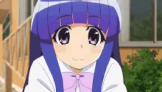 😳 emoji higurashi animated Telegram sticker 15 of 50