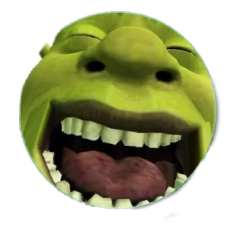 🐸 emoji шрек Telegram sticker 21 of 35